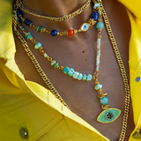 NAIRA LAPIS LAZULI NECKLACE