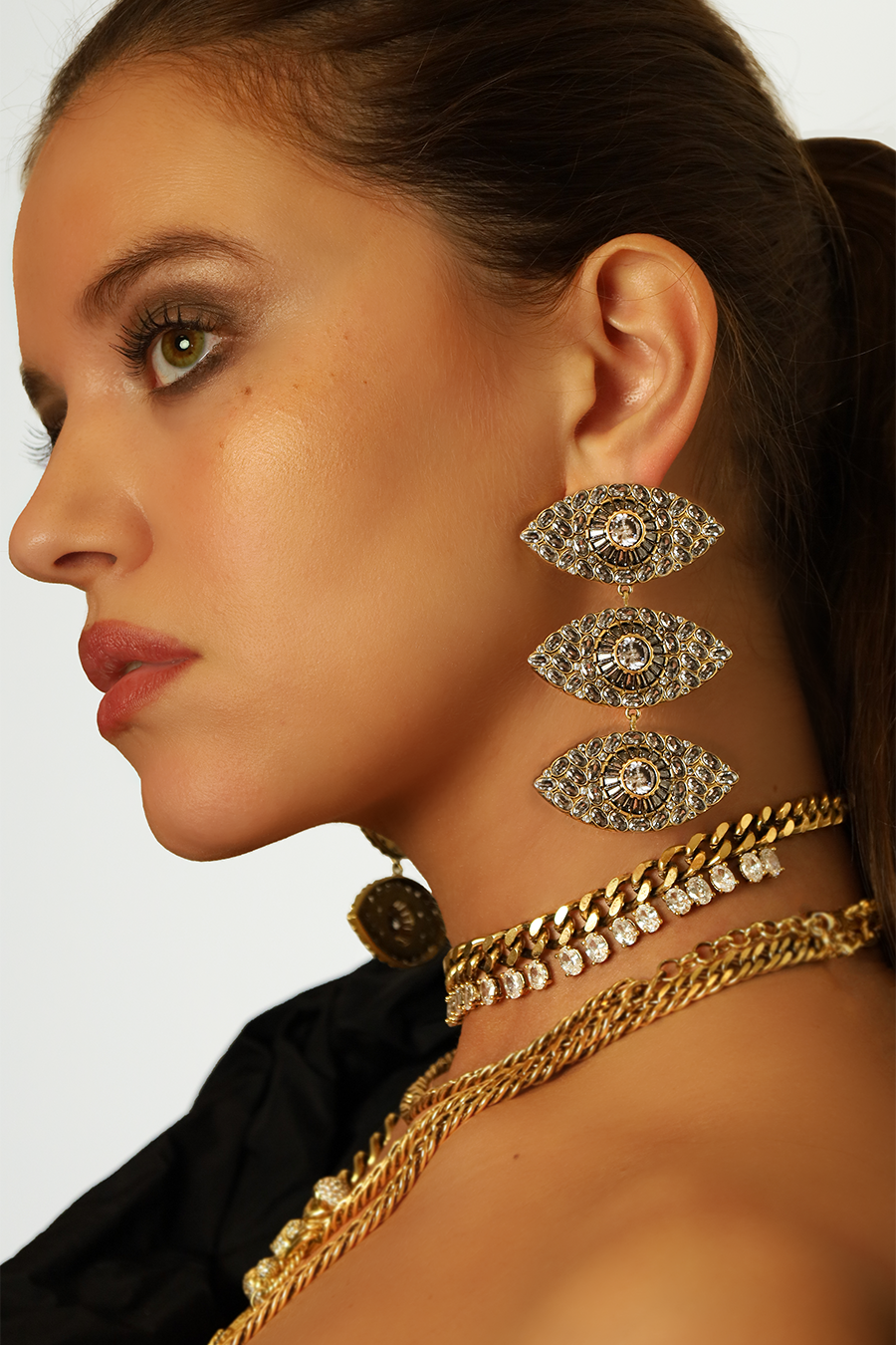 AFRODITE EYE EARRINGS