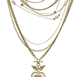 ALYRA LAYERED CHAIN NECKLACE