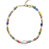 BOHEMIAN LIORA GEMSTONE NECKLACE
