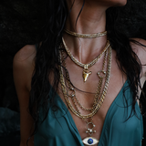 CAARINA EVIL EYE NECKLACE