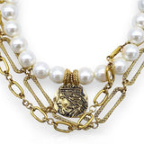 COIN PEARL NECKLACE