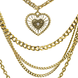CORVERA LAYERED CHAIN NECKLACE