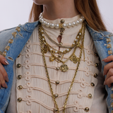 ESCENA EVIL EYE CHARM NECKLACE