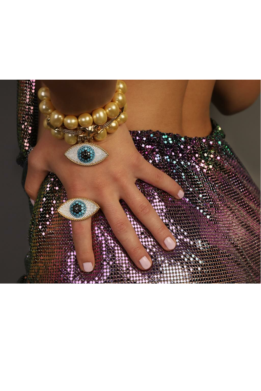 EVIL EYE RING