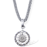 GALASSIA MEDALLION NECKLACE