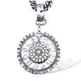 GALASSIA MEDALLION NECKLACE