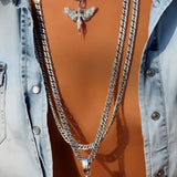 GALASSIA MEDALLION NECKLACE