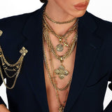 GIARDINO MULTI CHAIN NECKLACE
