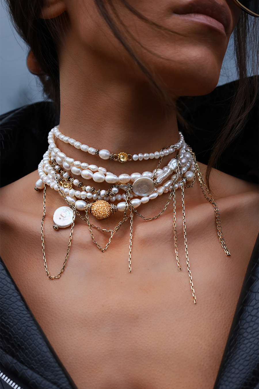 GITANO PEARL NECKLACE