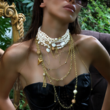GITANO PEARL NECKLACE SET