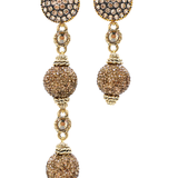 GLORY CRYSTAL DANGLE EARRINGS
