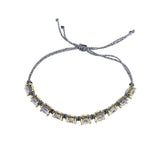 GRACE CRYSTAL MACRAME BRACELET
