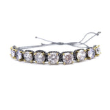 GRACE CRYSTAL MACRAME BRACELET