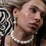 INFINIE PEARL DROP EARRINGS