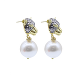INFINIE PEARL DROP EARRINGS