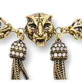 TIGER GOLD CHOKER NECKLACE
