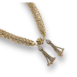 TIGER GOLD CHOKER NECKLACE