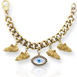 LANITRA GOLD CHARM BRACELET