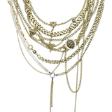 L'EMPIRE LAYERED CHAIN NECKLACE