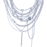 L'EMPIRE LAYERED CHAIN NECKLACE