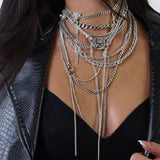 L'EMPIRE LAYERED CHAIN NECKLACE