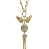 LIBERTA GOLD PLATED NECKLACE