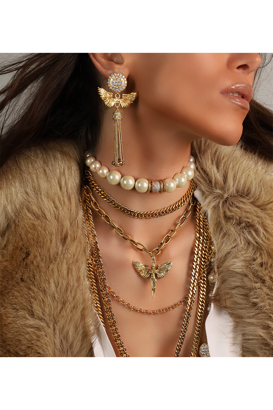 LIBERTA DANGLE EARRINGS
