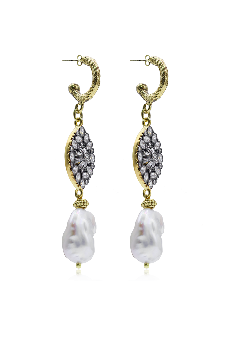 LUSTRIA BAROQUE PEARL EARRINGS