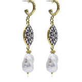 LUSTRIA BAROQUE PEARL EARRINGS