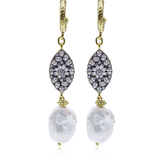 LUSTRIA BAROQUE PEARL EARRINGS