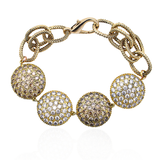 LUZ CRYSTAL CHARM BRACELET