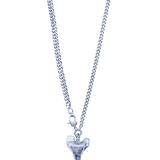 MARIS SILVER CHARM NECKLACE
