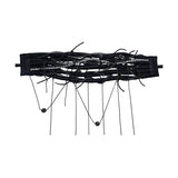 MARCASITE LEATHER NECKLACE