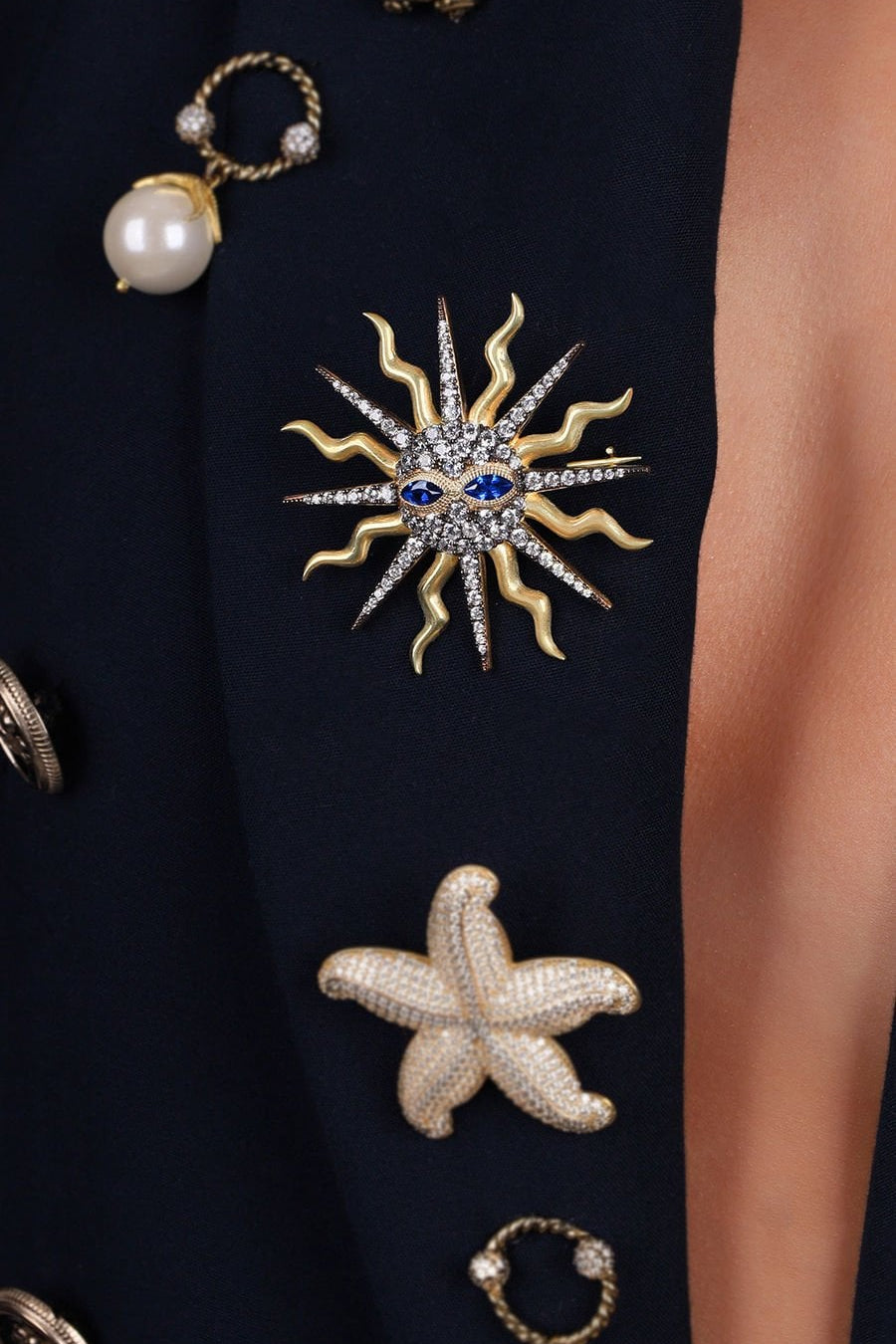 MASCHERA BROOCH