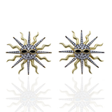 MASCHERA CHUNKY STUD EARRINGS