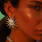 MASCHERA CHUNKY STUD EARRINGS
