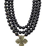 MAISE ONYX LAYERED NECKLACE