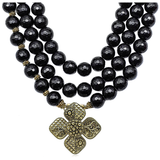 MAISE ONYX LAYERED NECKLACE