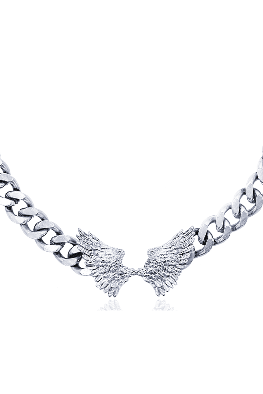 MIAN ANGEL WING CHOKER NECKLACE
