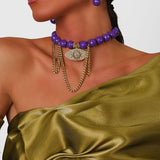 MYSTERE EVIL EYE NECKLACE