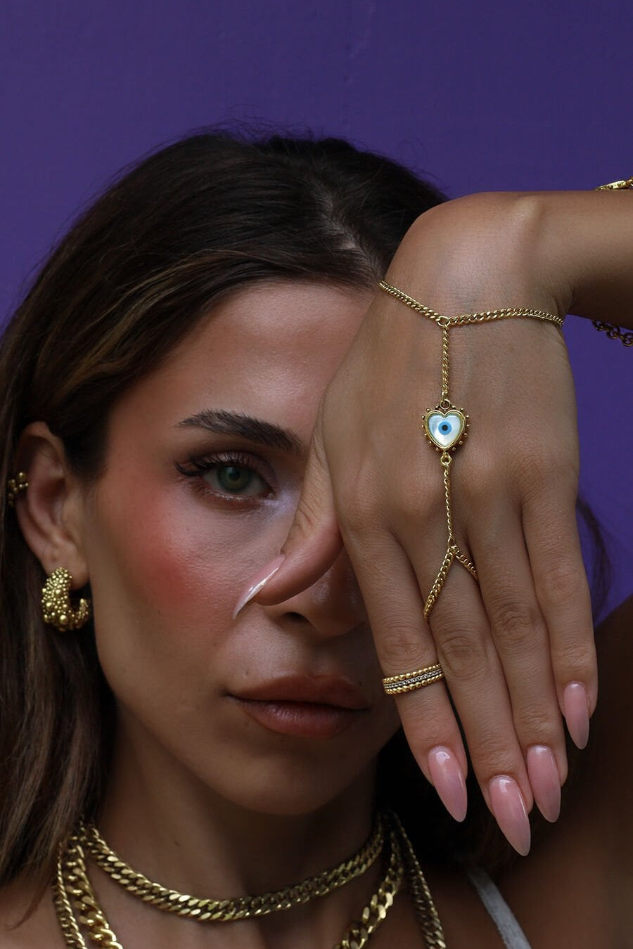 MYSTICOR EVIL EYE HAND CHAIN