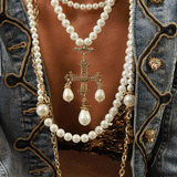 MYXORA MULTI STRAND PEARL NECKLACE