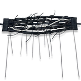 NATHAIR LEATHER CHOKER NECKLACE