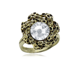 NOCTAVIA CRYSTAL STATEMENT RING