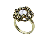 NOCTAVIA CRYSTAL STATEMENT RING