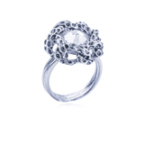 NOCTAVIA CRYSTAL STATEMENT RING