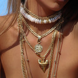 NYMERIS CHUNKY PEARL CHOKER NECKLACE