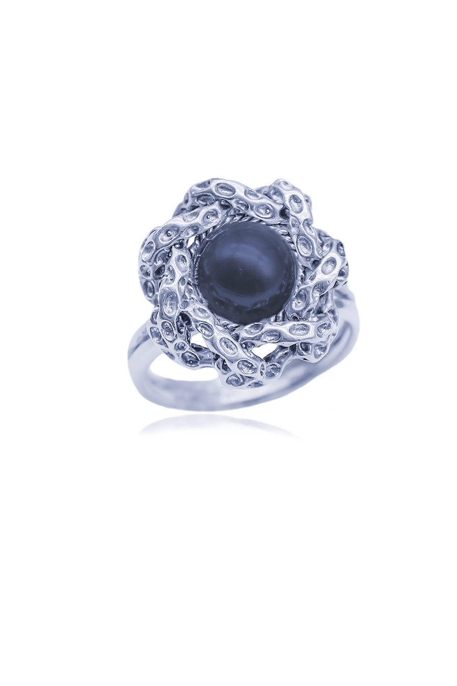 OPHIDIA BLACK PEARL RING