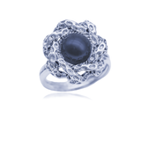 OPHIDIA BLACK PEARL RING